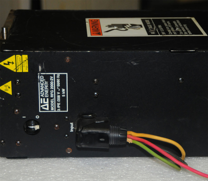 ADVANCED ENERGY AE RFG 2000-2v RF generator 3kW 13.56Mhz Amat 